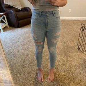 Abercrombie High Rise Super Skinny